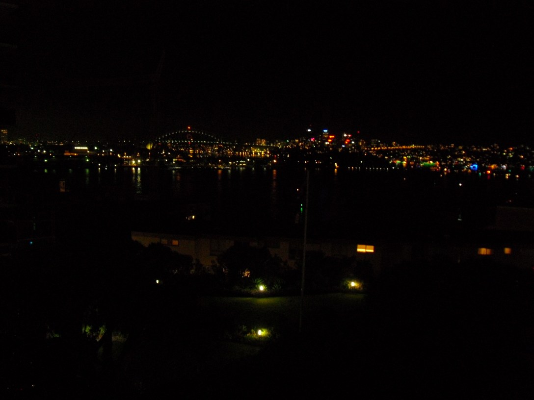 CIMG1977 The Sydney Harbor at night