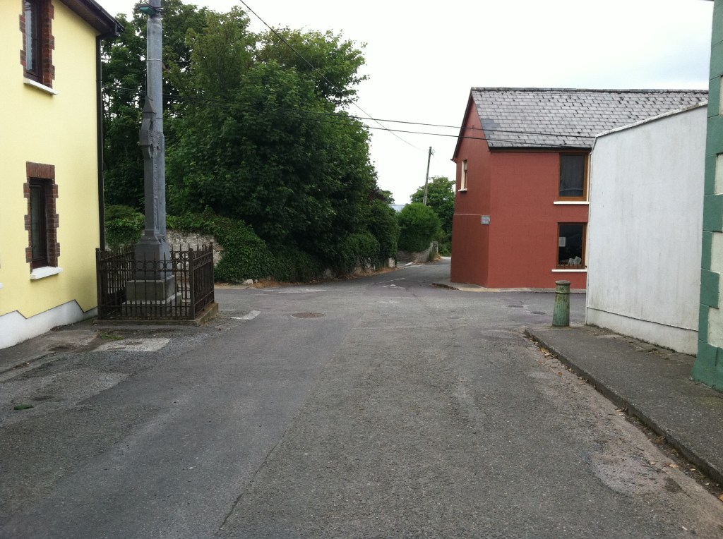 Imagine nothing but country-side until five seconds ago.