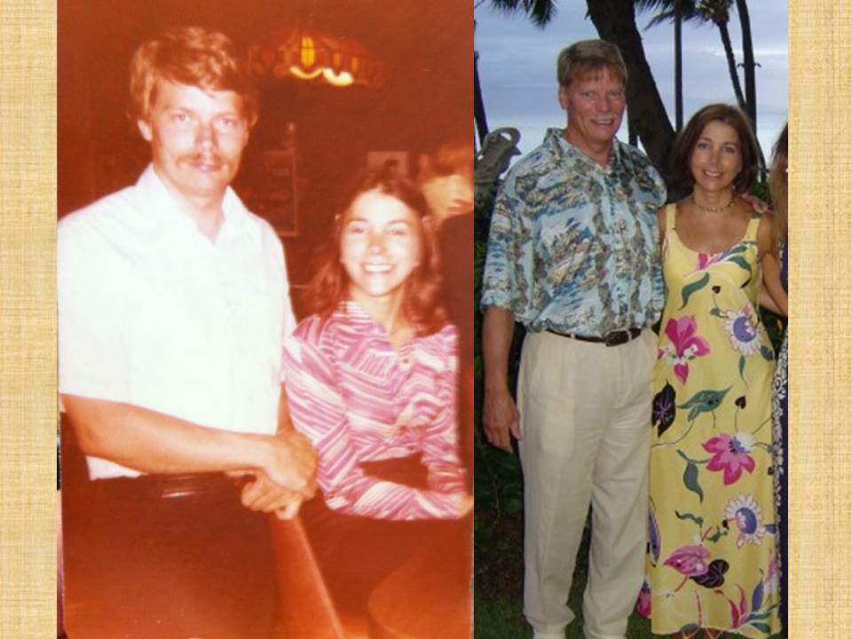 "Now" is actually ten years ago, but I thought the picture created a nice parallel.