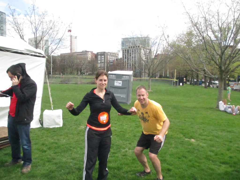 M-dog thinking this is going to be great. Jenny thinking I'm not so sure