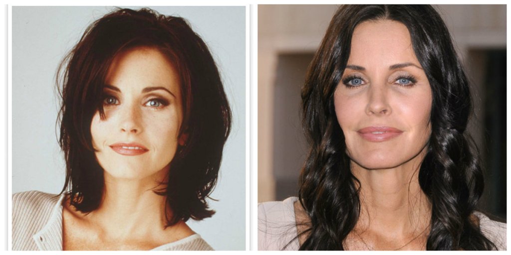 My heart is sad for what your face once was, Monica.