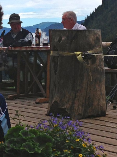 (said these old men) high five, mate.