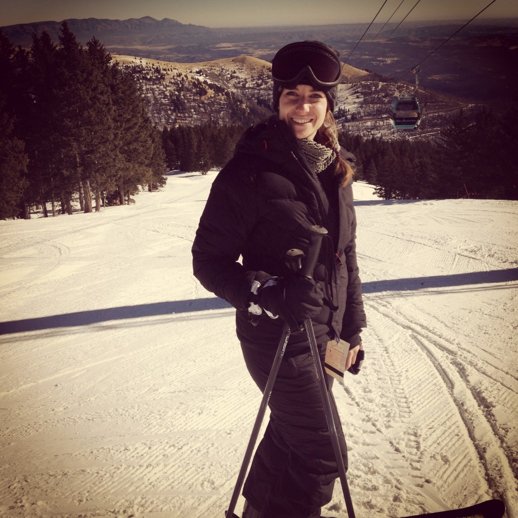 The run doesn't look that difficult, but I look surprisingly okay for donning ski gear, which is why I'm posting it.