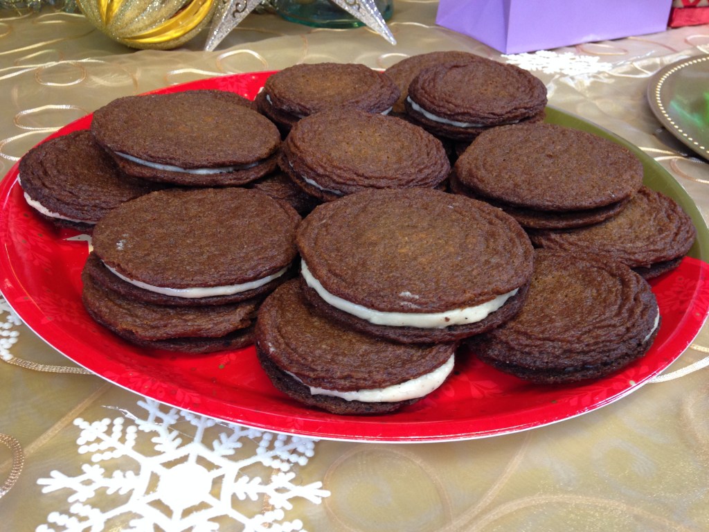 It came from a pile like this, except the frosting was also chocolate.