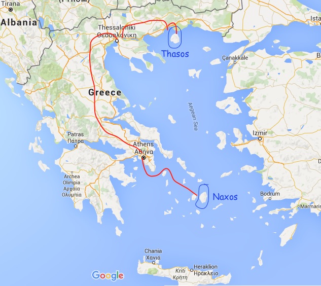 Arrival to Thassos (Part&nbsp;1)